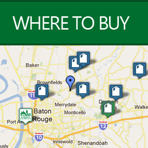 Interactive Map of Locations to Purchase Feliciana's Best Creamery Milk Products